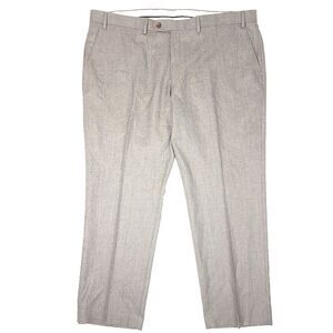 NWT Deadstock Lauren Ralph Lauren Trim Fit Wool Dress Pants Mens 42x30 Gray